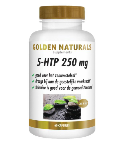 60 Kapseln Golden Naturals 5-HTP 250 mg