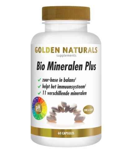 60 Kapseln Golden Naturals Bio Mineralen Plus
