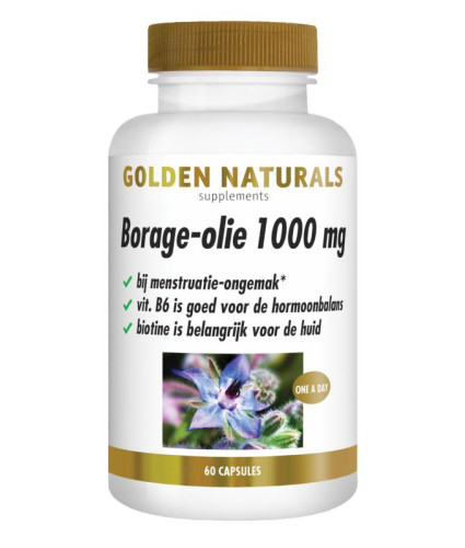 60 Kapseln Golden Naturals Borage Olie