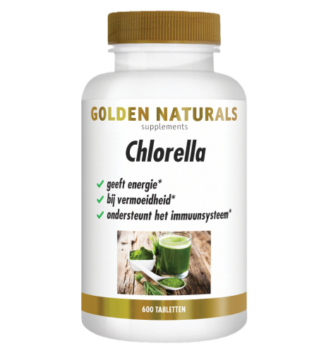 600 Tabletten Golden Naturals Chlorella