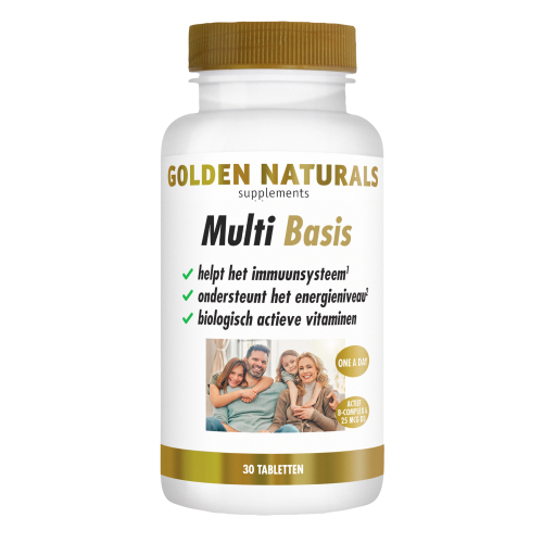30 tabletten Golden Naturals Multi Basis