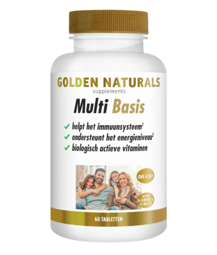 60 tabletten Golden Naturals Multi Basis