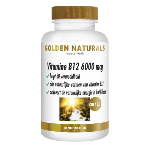  Golden Naturals Vitamine B12 6000 mcg
