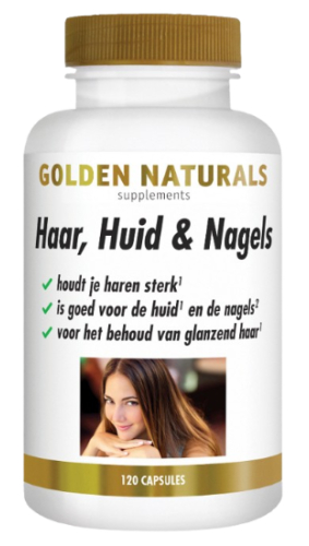 120 Kapseln Golden Naturals Haar, Huid & Nagels