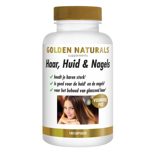 Golden Naturals Haar, Huid & Nagels Voordeelpot