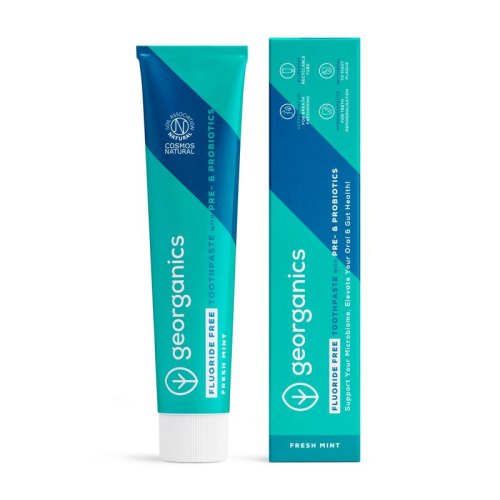 75 Ml Georganics Toothpaste Pre -& Probiotics Fresh Mint