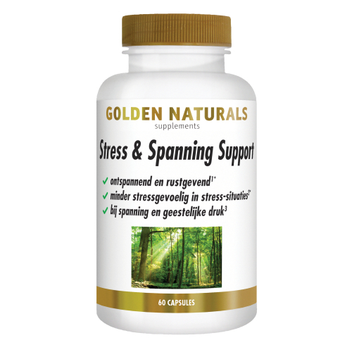 Golden Naturals Stress & Spanning Support