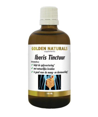 100 Ml Golden Naturals Iberis Complex Maag & Darm Support