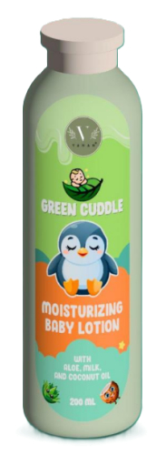 200 ml Vanan Green Cuddle Moisturizing Baby Lotion