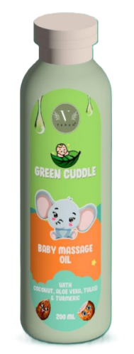 200 ml Vanan Green Cuddle Baby Massage Olie