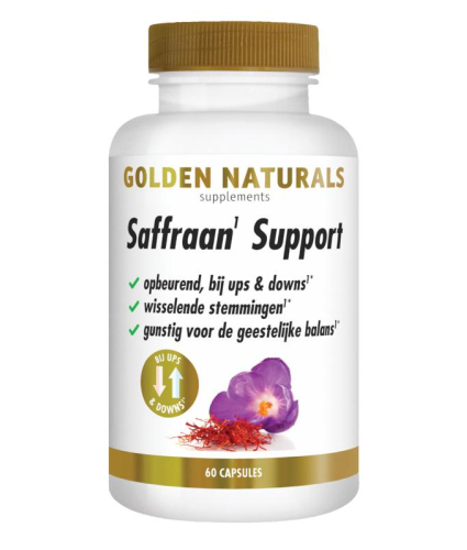  Golden Naturals Saffraan Support