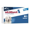 4 tabletten Milbemax Ontwormingsmiddel voor Honden