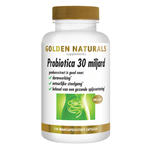 Golden Naturals Probiotica 30 Miljard