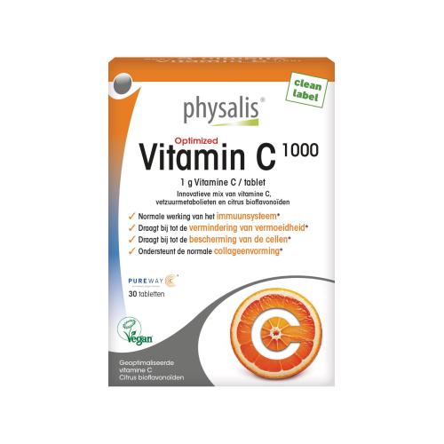 30 tabletten Physalis Optimized Vitamin C 1000