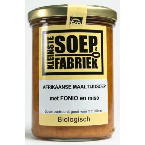 400 Ml Kleinste Soep Fabriek Afrikaanse Maaltijdsoep Biologisch