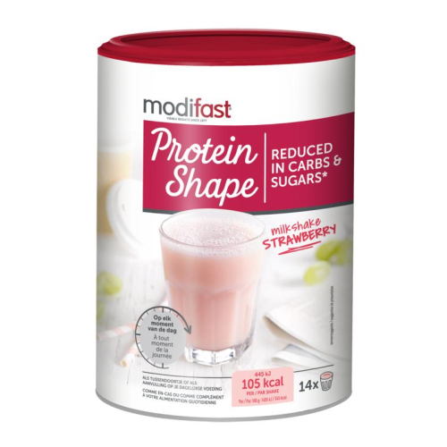 420 Gramm Modifast Protein Shape Milkshake Aardbei