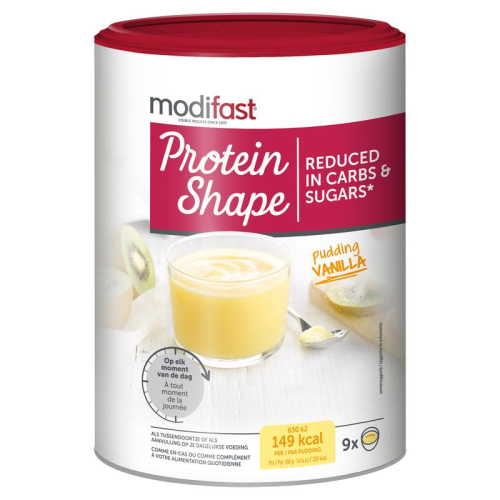 405 Gramm Modifast Protein Shape Pudding Vanille