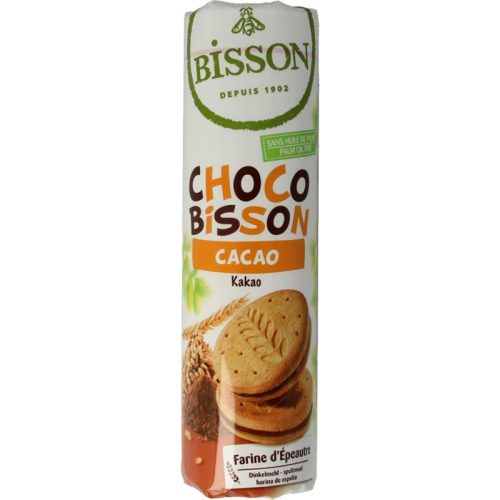 300 gram Bisson Choco Cacao Speltmeel Biologisch