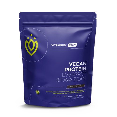 921 gram Vitakruid Vegan Protein EverPro & Fava Bean Dark Vanilla