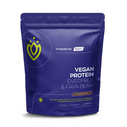 921 Gramm Vitakruid Vegan Protein EverPro & Fava Bean IJskoffie