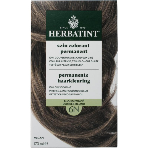 150 Ml Herbatint Haarkleuring 6N Donker Blond