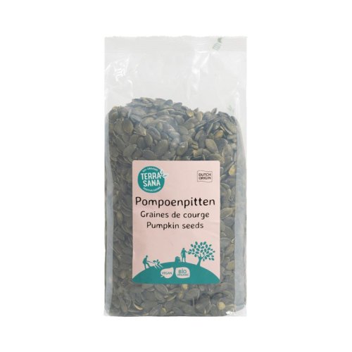  Terrasana Pompoenpitten Ongeroosterd Biologisch
