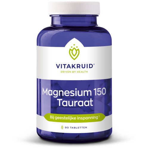 magnesium-150-tauraat-vitakruid-90-tabletten