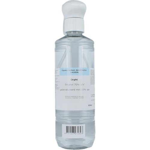 500 ml Orphi Pharma / Chempropack Alcohol Ethanol 70% Spray