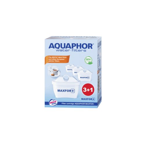 4 stuks Aquaphor Replacement Filter Cartridge Aquaphor MAXFOR+