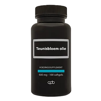 100 softgels APB Holland Teunisbloem Olie