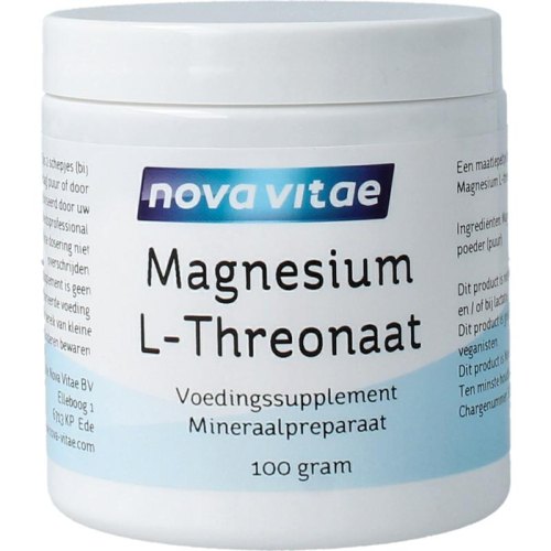 magnesium-l-threonaat-poeder-nova-vitae-100-gram