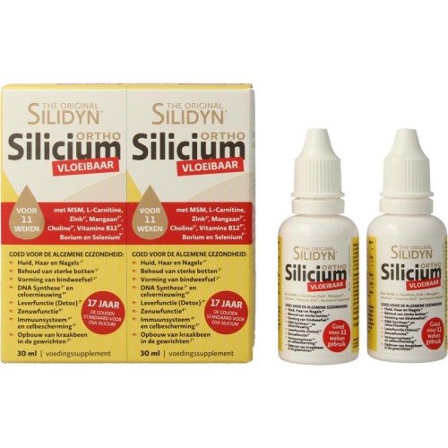2 x 30 Ml Vedax Silidyn Ortho Silicium Voordeelverpakking