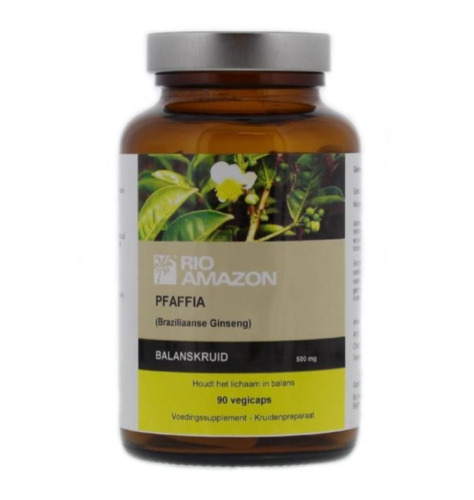 90 capsules Rio Amazon Pfaffia Balanskruid