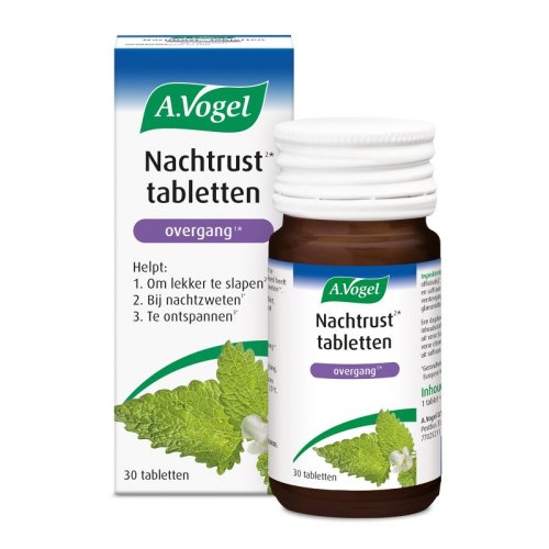 A.Vogel Nachtrust Tabletten Overgang 30 tablets