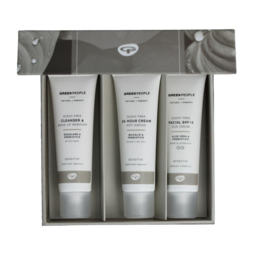 1 set Green People Calming Skin Essentials