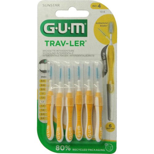 GUM Trav-ler Interdentale Ragers 1.3 mm 6 pieces