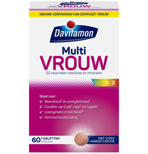 60 tabletten Davitamon Multi Vrouw