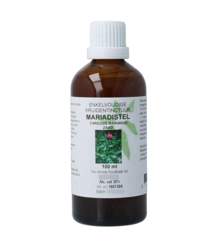 De Cruydhof Carduus Marianus Fructus - Mariadistel Tinctuur 100 Ml