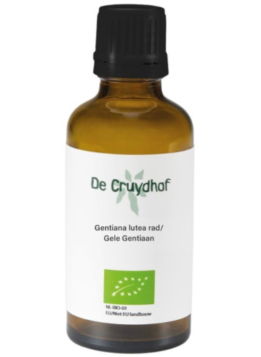 50 Ml De Cruydhof  Natura Sanat Gentiana Lutea rad  Gele Gentiaan Biologisch