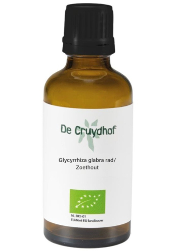 De Cruydhof Glycyrrhiza Glabra rad - Zoethout Biologisch 100 Ml