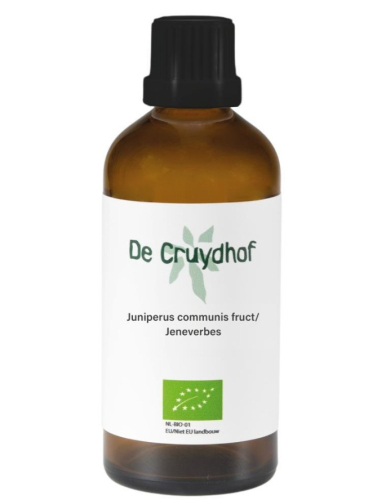 De Cruydhof Juniperus Communis Fruct - Jeneverbes Tinctuur Biologisch 100 Ml