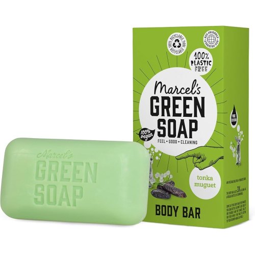Marcel's Green Soap Body Bar Tonka & Lelietje van Dalen 150 Gramm