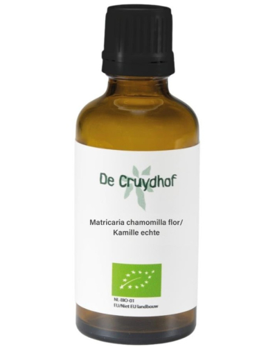 100 ml De Cruydhof  Natura Sanat Matricaria Chamomilla flor  Kamille Echte Biologisch