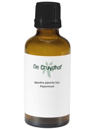 De Cruydhof Mentha Piperita fol - Pepermunt Tinctuur 50 Ml