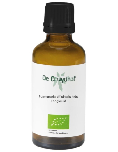 De Cruydhof Longkruid Pulmonaria Officinalis hrb Tinctuur Biologisch 100 ml
