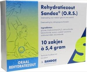 Sandoz O.R.S. Rehydratiezout Sachet 5,4 gram 10 Tüte