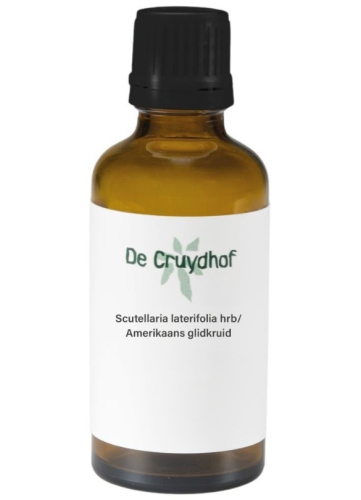 De Cruydhof  Amerikaans Glidkruid - Scutellaria Laterifolia hrb Tinctuur 100 ml