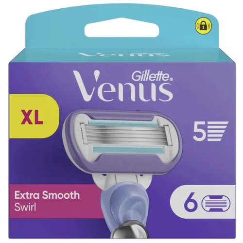 Gillette Venus Extra Smooth Swirl Scheermesjes 6 Stücke