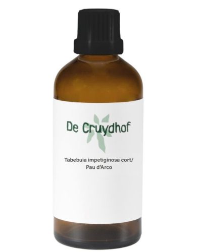 De Cruydhof - Natura Sanat Tabebuia Impetiginosa cort - Pau d'Arco Tinctuur 100 Ml