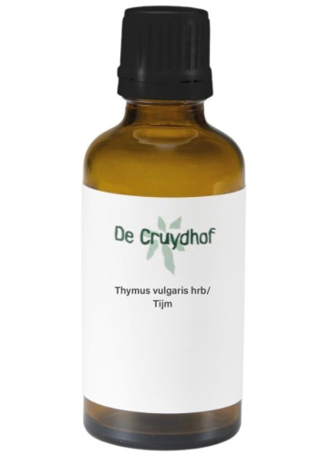De Cruydhof Thymus Vulgaris hrb - Tijm Tinctuur 50 ml